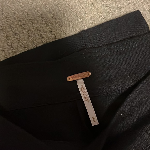 Free people pants with suede side detail - Picture 2 of 3